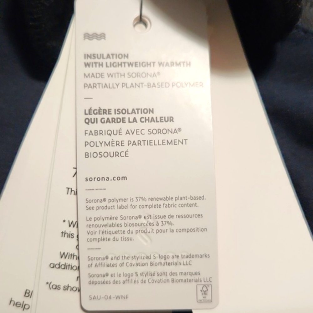 NWT! Calvin Klein Infinite Stretch Water Resistant Bomber Jacket Blue Medium - Picture 12 of 16